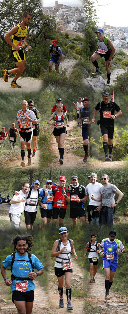 Marató i Mitja Castelló-Penyagolosa a su paso por les Useres Marató i Mitja Castelló-Penyagolosa a su paso por les Useres