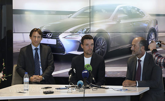 Roberto Bautista Agut, nuevo embajador de Lexus en Castellón Roberto Bautista Agut, nuevo embajador de Lexus en Castellón