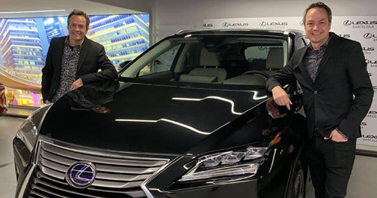 Los Hermanos Torres y el Lexus RX L 450h de 7 plazas: un menú híbrido y sostenible