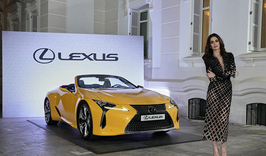 Lexus junto a los protagonistas de los Premios Goya