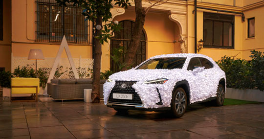Lexus desvela el UX Art Car 2021, 'Jardín Zen', del estudio valenciano Clap Studio