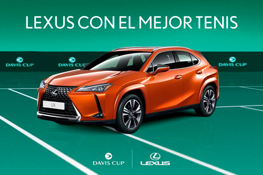 Lexus, de nuevo, vehículo oficial de las finales de la Copa Davis 2023