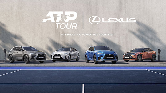 ATP y Lexus firman una importante asociación global