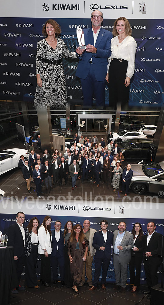 Lexus Castellón recibe el premio Kiwami al mejor concesionario español Lexus 2024 Lexus Castellón recibe el premio Kiwami al mejor concesionario español Lexus 2024