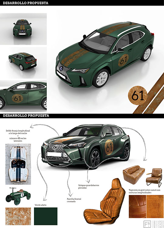 Francisco Segarra, con su Bólido 61 opta al Lexus Art Car Francisco Segarra, con su Bólido 61 opta al Lexus Art Car