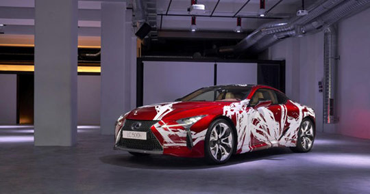 Lexus crea el LC 500h Híbrido Art Car