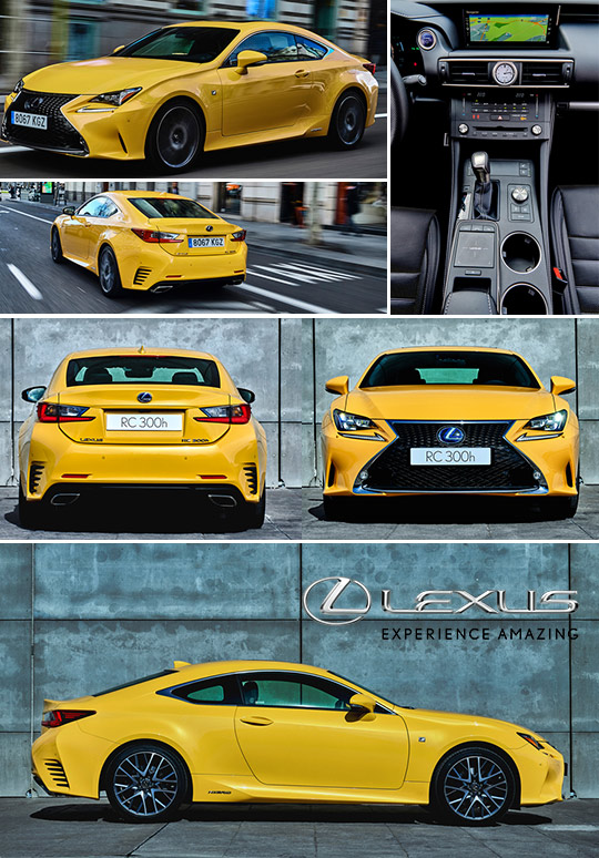 Nueva gama Lexus RC 300h 2018