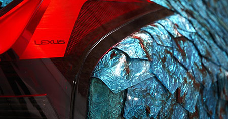 El Lexus UX Art Car "Gyorin Kozane", del estudio Antoñito y Manolín, gana el concurso europeo Chantilly Arts & Elegance Richard Mille