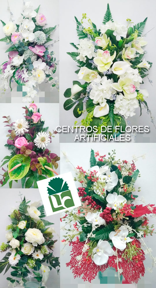  flores artificiales