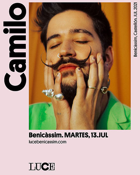 Camilo actuará en Luce Benicàssim 