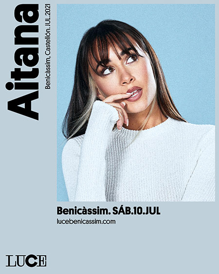 Aitana, nueva confirmada en el festival Luce Benicàssim