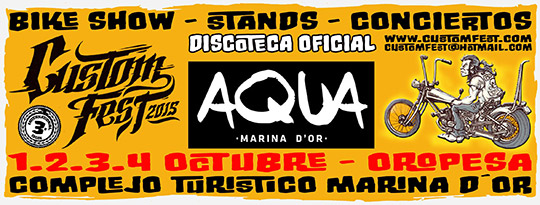 Aqua, discoteca oficial del CustomFest 2015