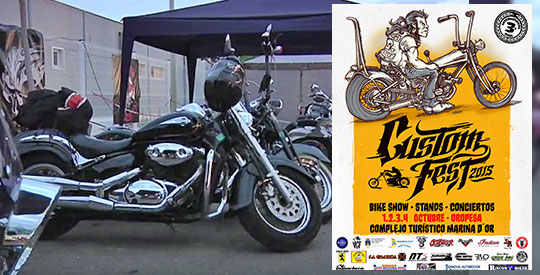 La Customfest 2015 de Marina d’Or reúne más de 5000 amantes de las motos La Customfest 2015 de Marina d’Or reúne más de 5000 amantes de las motos