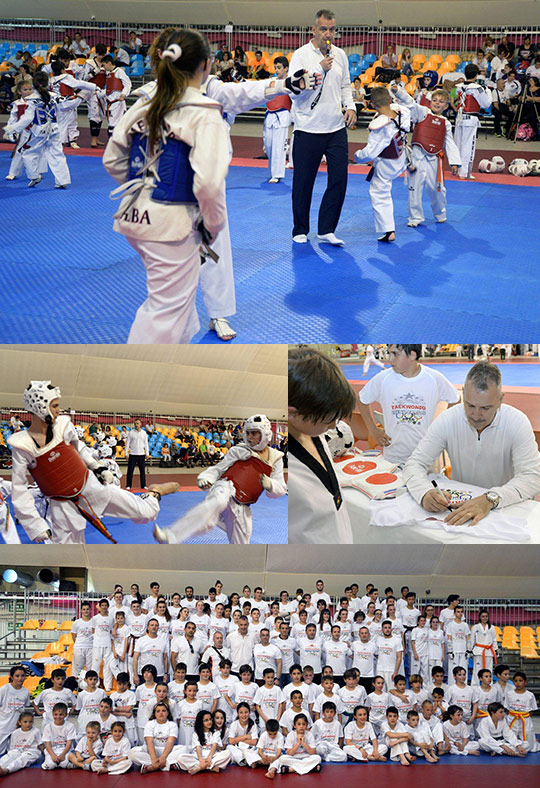 Gran éxito del stage de Taekwondo de Ireno Fargas en Marina d’Or