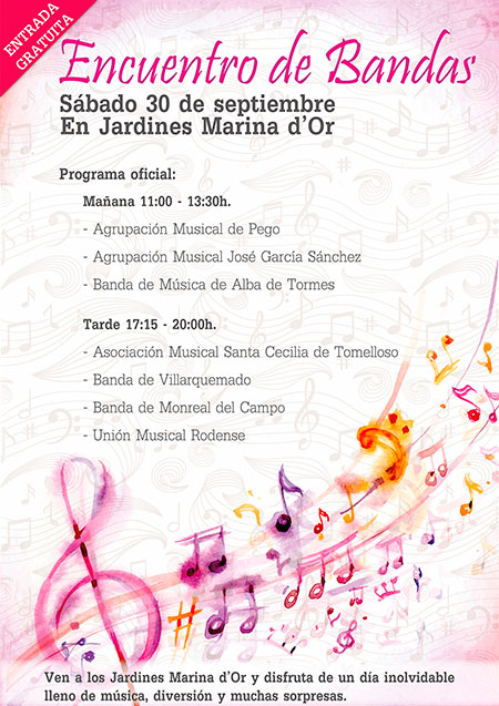 Encuentro de Bandas de Música en Marina d’Or