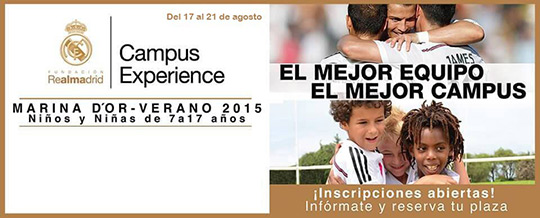 El Campus Experience Fundación Real Madrid llega a Marina d’Or 