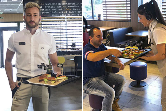 El chef Dani García presenta las tres nuevas hamburguesas de McDonald´s