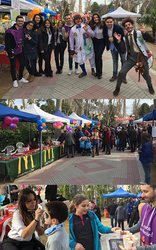 McDonald's Castellón y Vila-real estuvo en el Día del corazón de narices