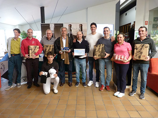 El Mediterráneo Golf acogió la segunda prueba del circuito “Locos por el Golf” que se adjudicaron   Valeriano Barberá y Juan C. Tomás