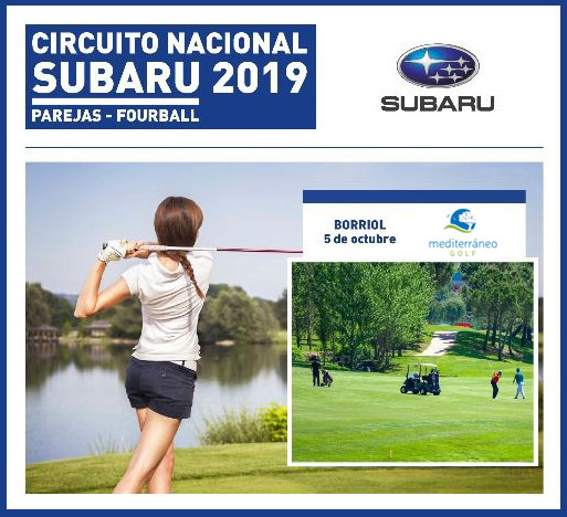 Circuito Nacional Subaru Parejas en el club Mediterráneo Golf 