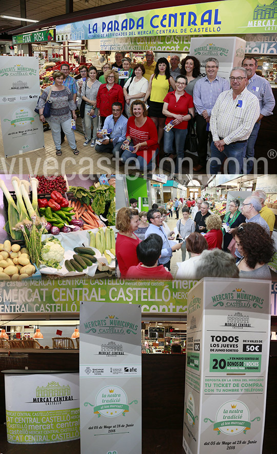 Entrega de premios de la campaña de promoción del Mercat Central de Castelló