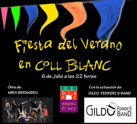 Fiesta del verano en Coll Blanc, espai d´art