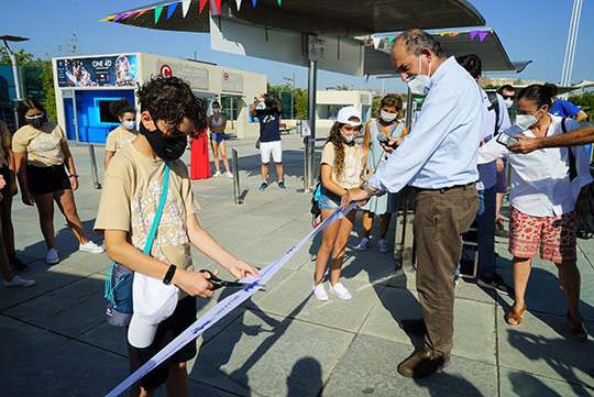 El Oceanogràfic reabre con una fiesta de bienvenida