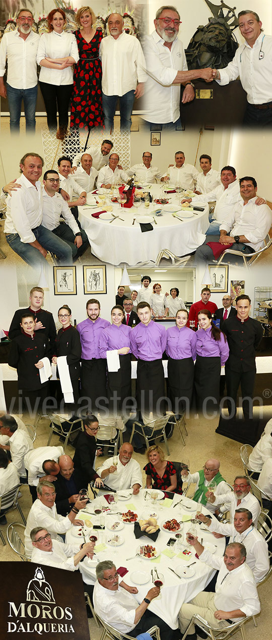 L´Olla de la Plana y Moros d´Alqueria en la cena de Sandra Pérez L´Olla de la Plana y Moros d´Alqueria en la cena de Sandra Pérez