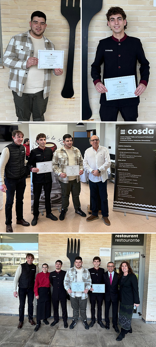 La Societat Gastronòmica L´Olla de la Plana entrega sus II BECAS GASTRONÓMICAS La Societat Gastronòmica L´Olla de la Plana entrega sus II BECAS GASTRONÓMICAS