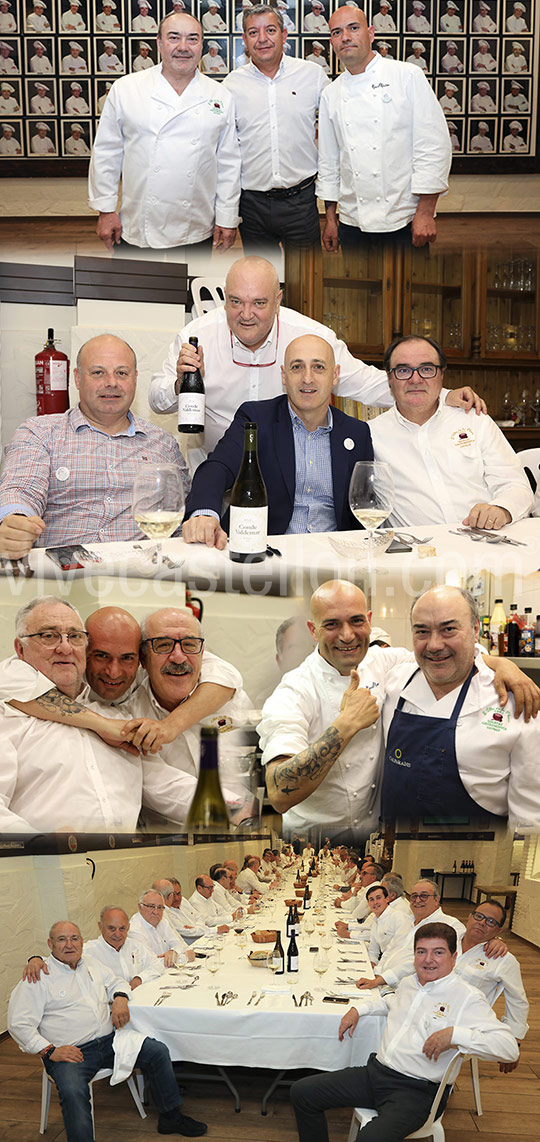 Miguel Barrera y Raúl Resino elaboran el menú de l´Olla de la Plana Miguel Barrera y Raúl Resino elaboran el menú de l´Olla de la Plana