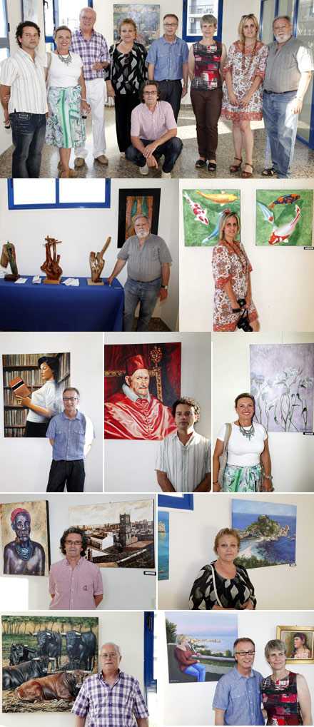 Inauguración de la exposición de verano de BENI-ART Inauguración de la exposición de verano de BENI-ART