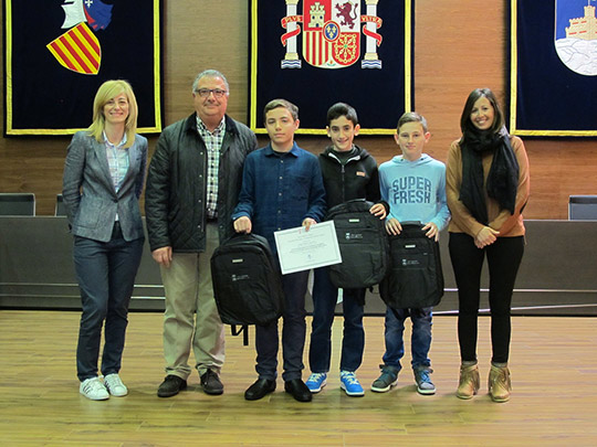 Tres alumnos del Dean Martí galardonados con el Premio Extraordinario al rendimiento académico