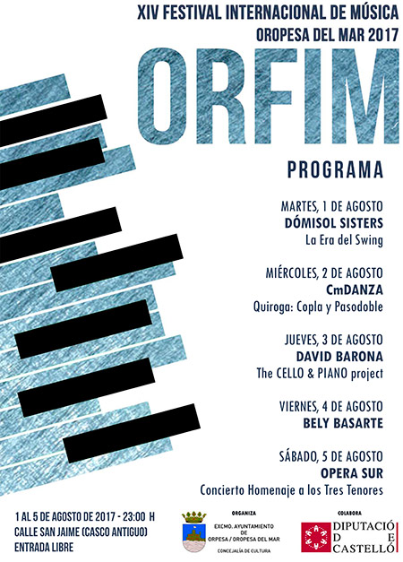 Orfim, XIV Festival Internacional de Música Oropesa del Mar