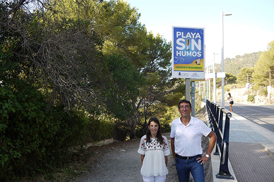 La cala Retor de Oropesa del Mar, primera playa de la Comunitat Valenciana 'Sin humo'