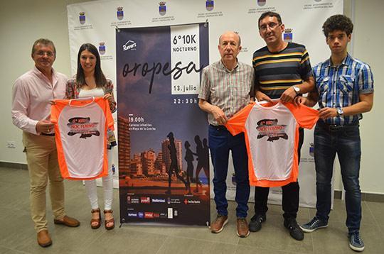 El 10k nocturno de Oropesa del Mar se celebra el sábado  13 de julio