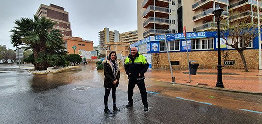 Oropesa del Mar registra lluvias de hasta 248 litros por metro cuadrado