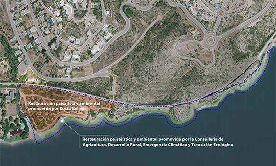 El Ayuntamiento afirma que la obra en el LIC de Oropesa cuenta con luz verde de la Conselleria de Medio Ambiente