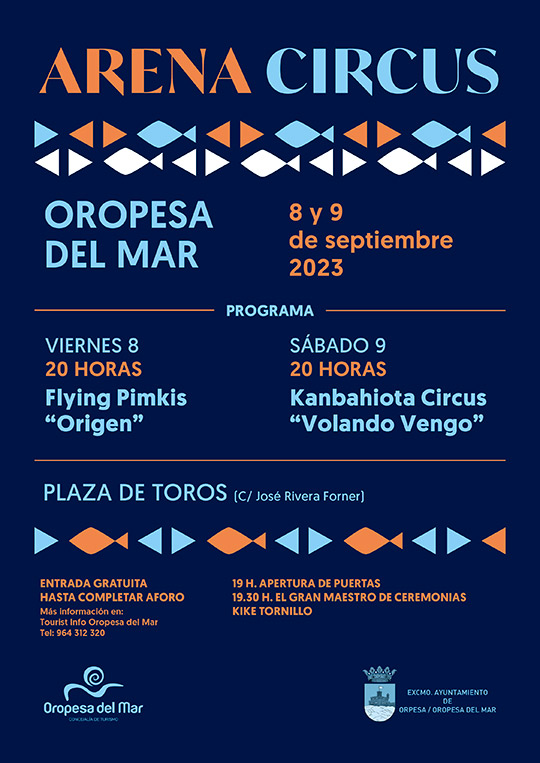 El Arena Circus llega a Oropesa del Mar el próximo fin de semana