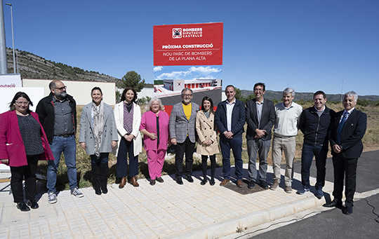 Bombers Diputació Castelló incorpora más de 3,4 millones de euros en remanentes para la adquisición de vehículos y construir el nuevo parque de Oropesa