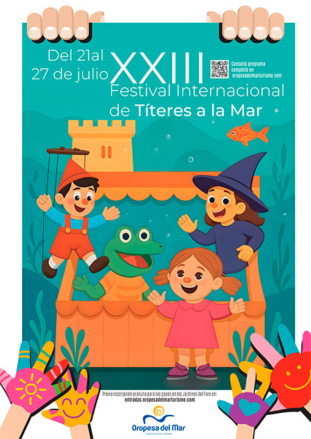 Una semana de espectáculos en Oropesa con el Festival Títeres a la Mar