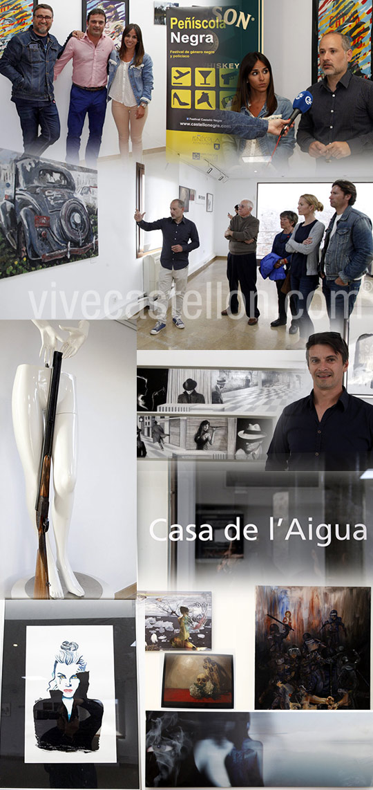 Peñíscola Negra inaugura exposición el la Casa del Agua