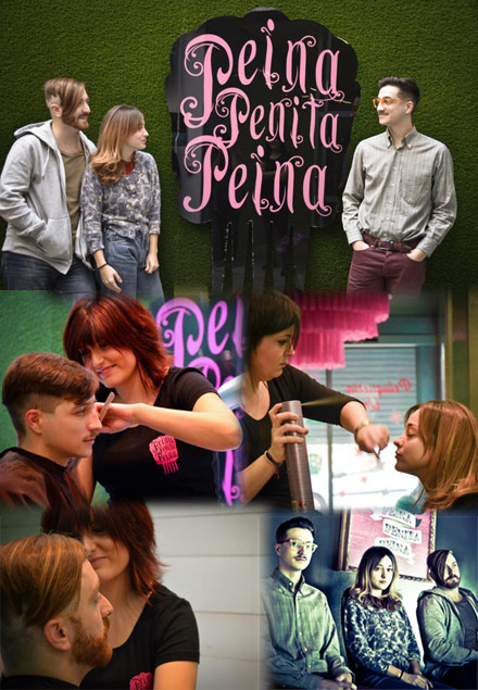 Sesión de peluquería de Russian Red en Peina Penita Peina Sesión de peluquería de Russian Red en Peina Penita Peina