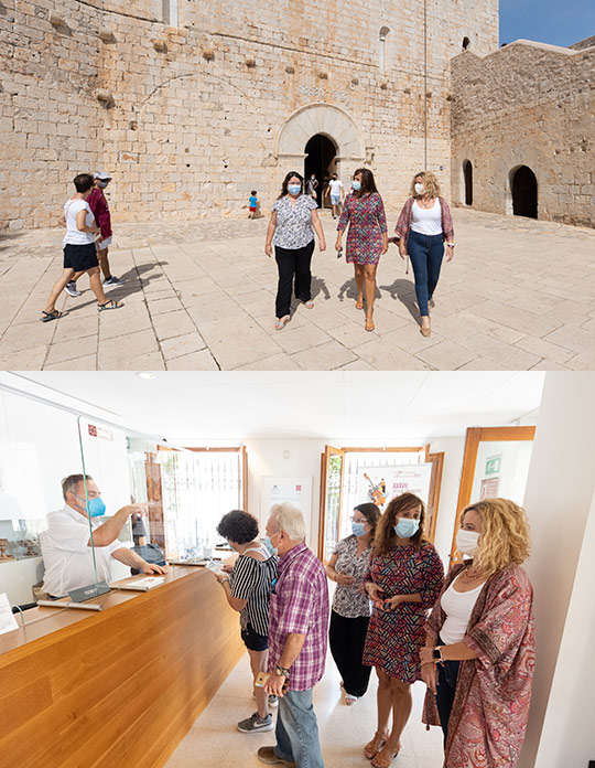 El castillo de Peñíscola acogerá un nuevo concepto de oficina de turismo