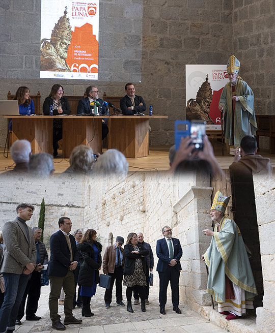 La Diputación de Castellón programa más de 20 actividades académicas y de divulgación con motivo del centenario de la muerte del Papa Luna