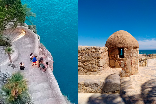 La Diputación de Castellón abre parcialmente el Parque de Artillería del Castillo de Peñíscola, donde programa visitas guiadas