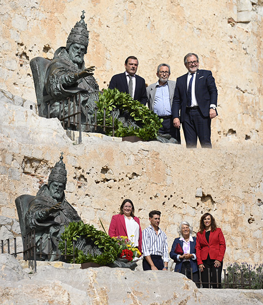 Jornada en la que se conmemora el sexto aniversario del fallecimiento del papa Luna