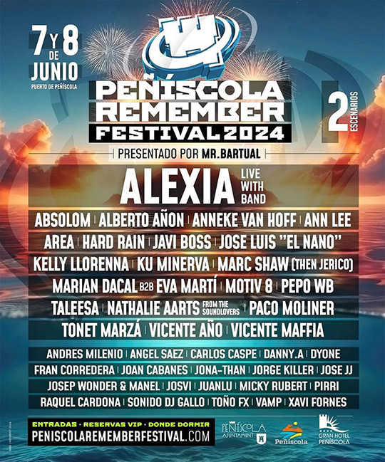 La nueva edición del Peñíscola Remember Festival llega con dos escenarios y dos días de festival