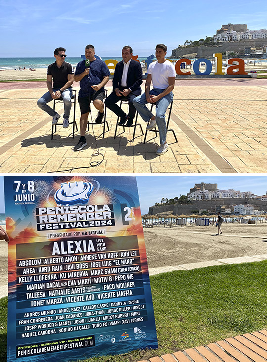 La nueva edición del Peñíscola Remember Festival llega con dos escenarios y dos días de festival