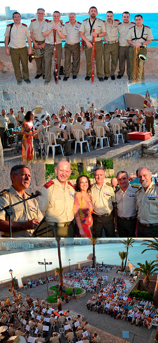 Concierto Extraordinario Homenaje de las Fuerzas Armadas en Peñíscola