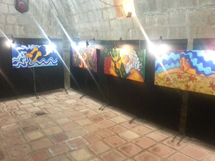 Exposición de Maite Benet en Peñíscola Exposición de Maite Benet en Peñíscola